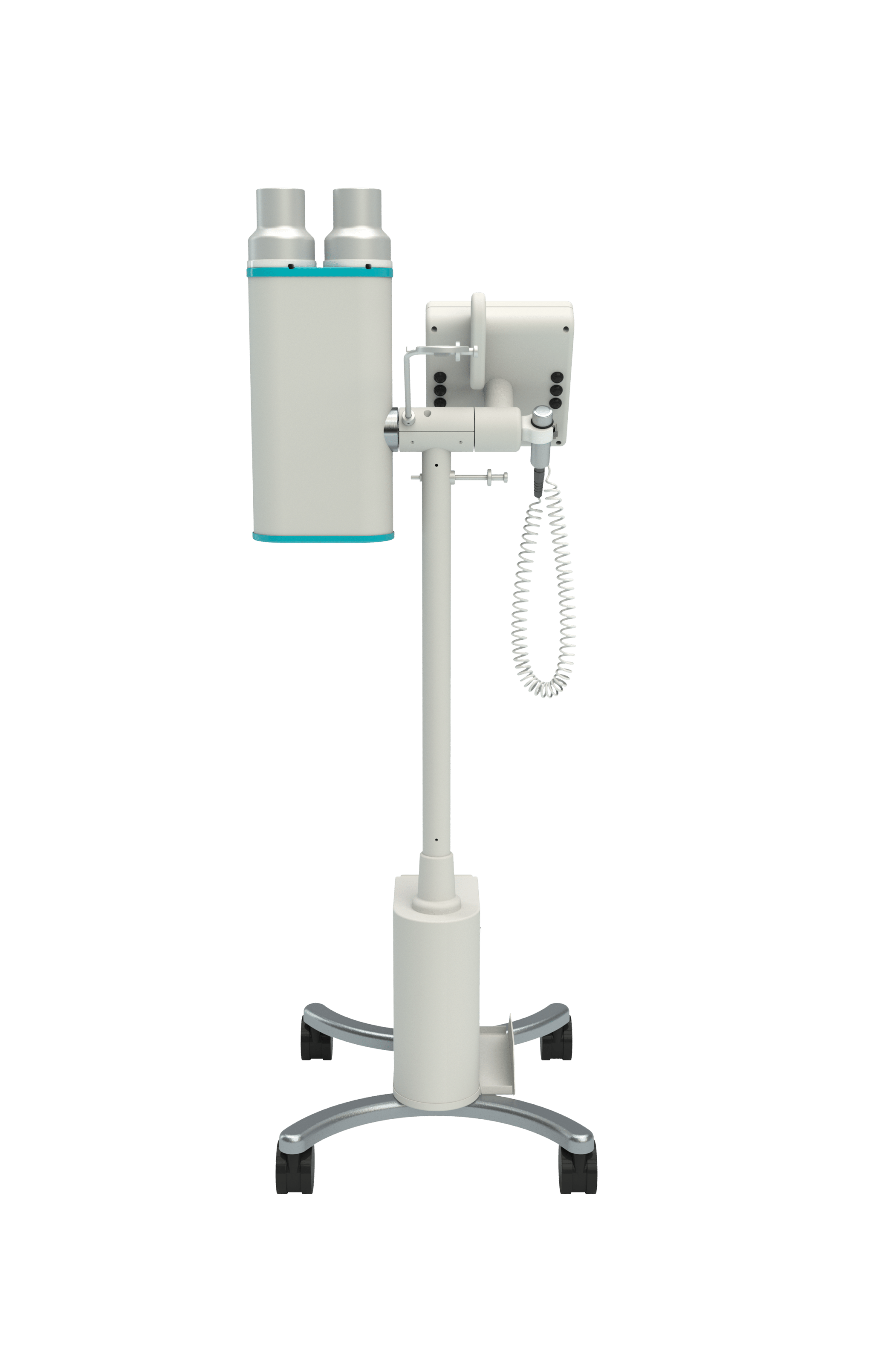 Accutron® CT-D Vision, der Doppelkolben-Kontrastmittelinjektor von hinten